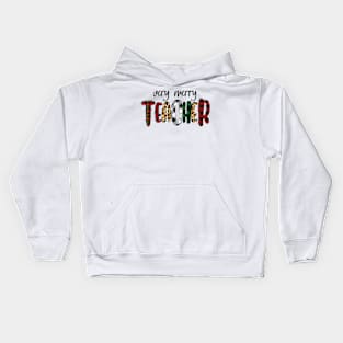 Very Merry Teacher Kids Hoodie